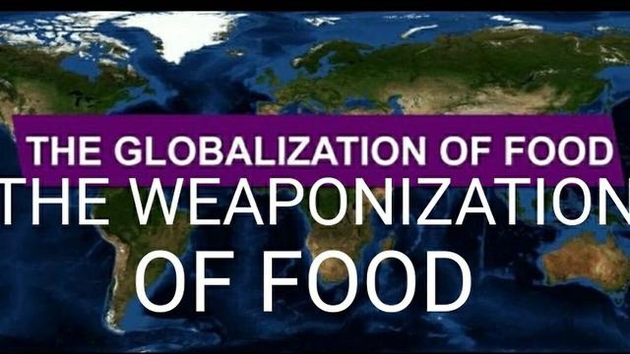 Food Globalization. The Hidden Truth Behind Cheap Poison Food.