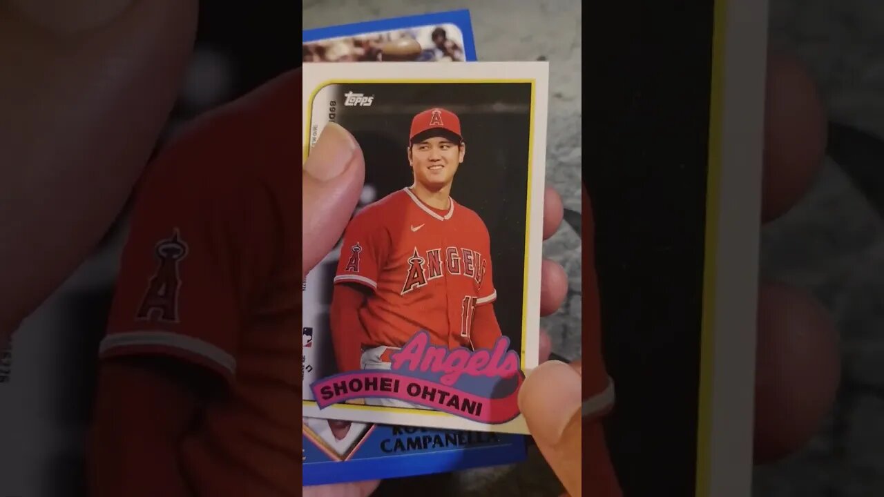 OHTANI AND TROUT!! #baseballcards #sportscards #mlb #packopening