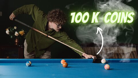 8 ball pool new tricks | won 100k coins |