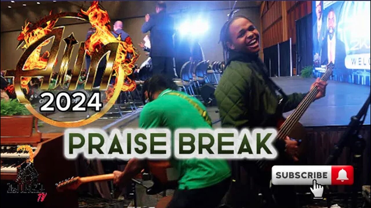 COGIC AIM - Monday Night Bump #praisebreak Marcus Mickles on drums