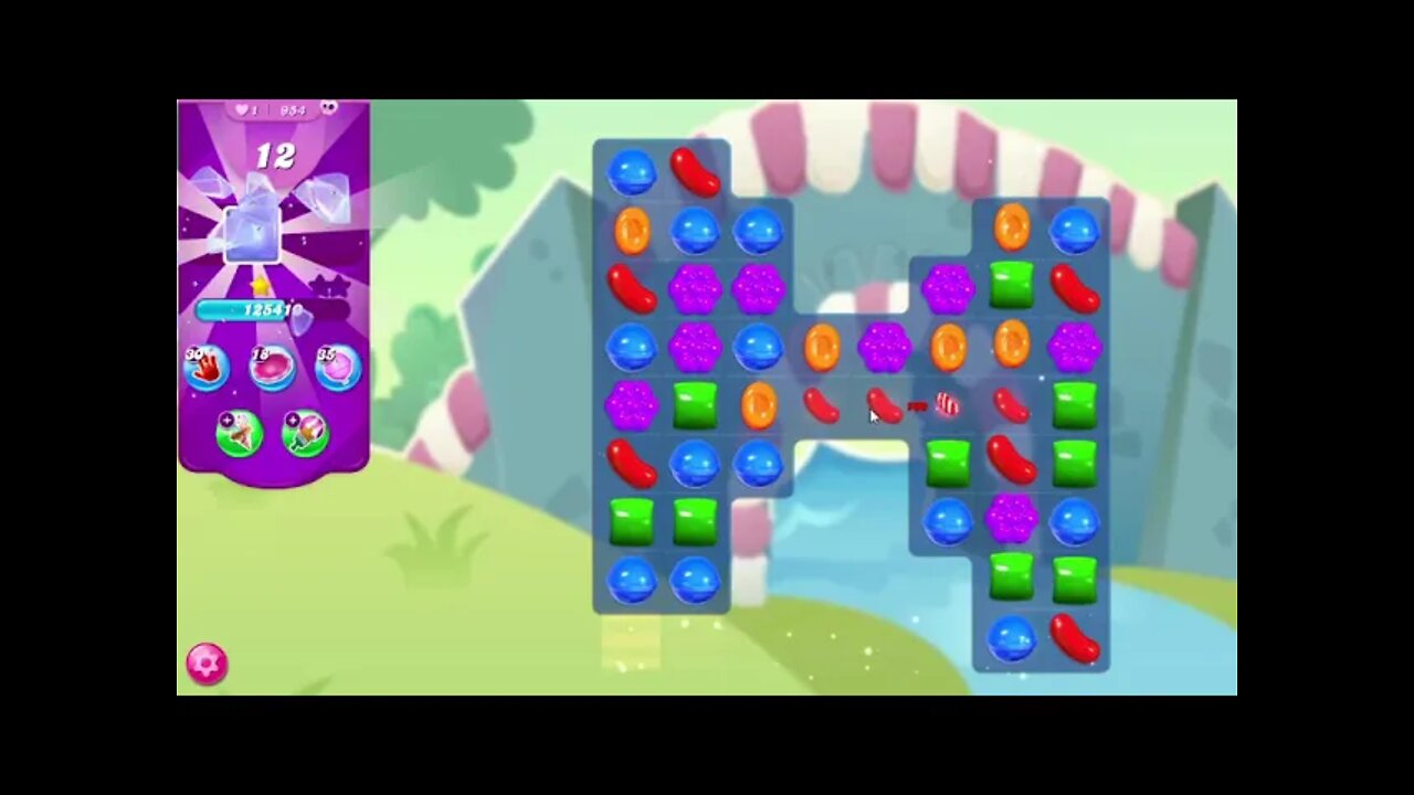 Candy Crush Saga Level 954