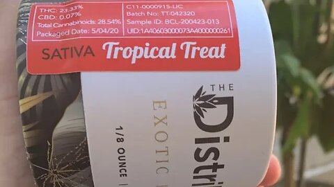 Cannabis Review - The Distributr Tropical Treat