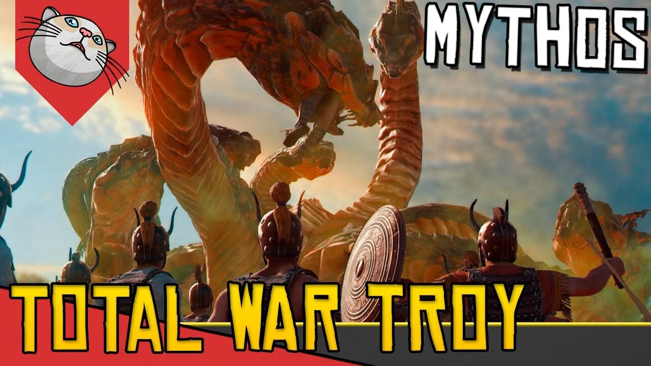 Agora com UNIDADES MITOLÓGICAS DE VERDADE - Total War Saga Troy Hipólita [Gameplay PT-BR]