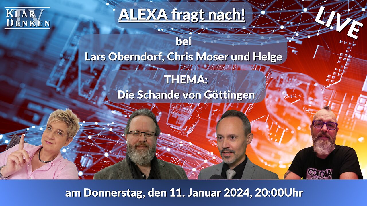 🔴💥LIVE - Alexa fragt nach! Bei Lars Oberndorf, Chris Moser und Helge💥