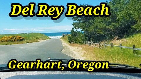 Del Ray Beach- Gearhart, Oregon🇺🇸Surf fishing🐠 driving on the beach