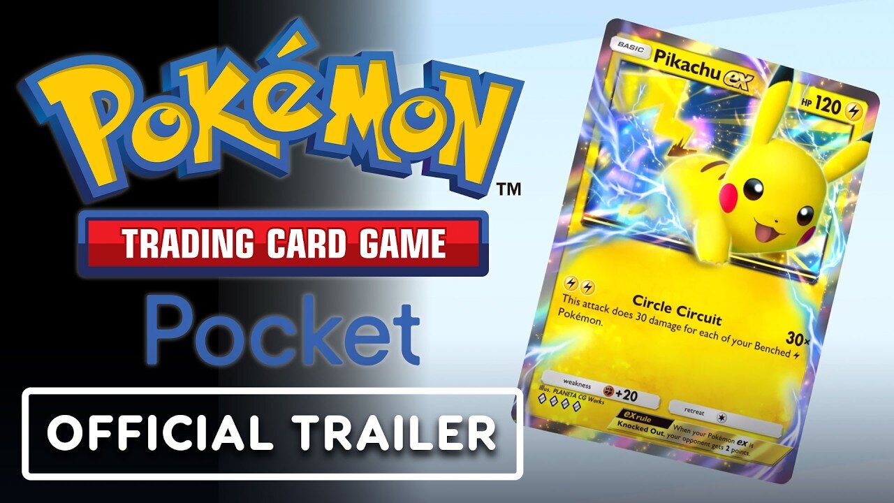 Pokémon TCG Pocket - Official Gameplay Trailer