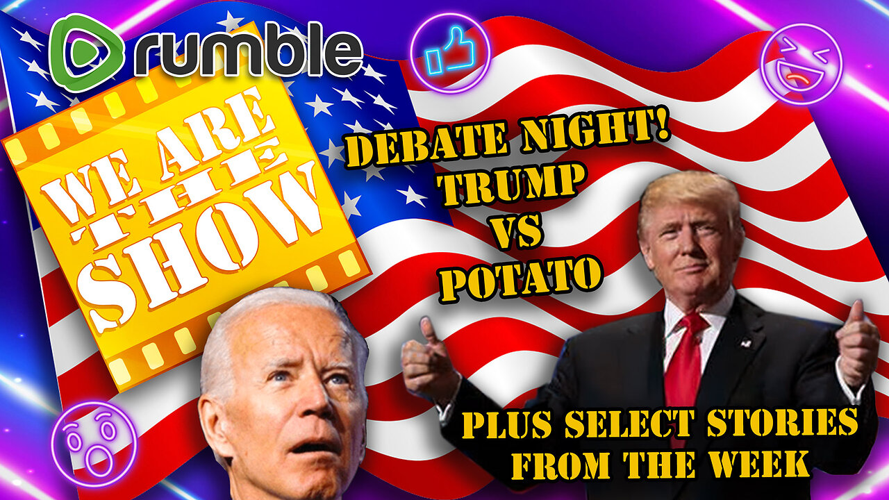 6-27 7PM EST Debate Night + News, Culture and Politics Party!