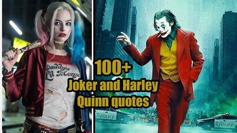 Joker and Harley Quinn quotes | Harley Quinn and joker quotes