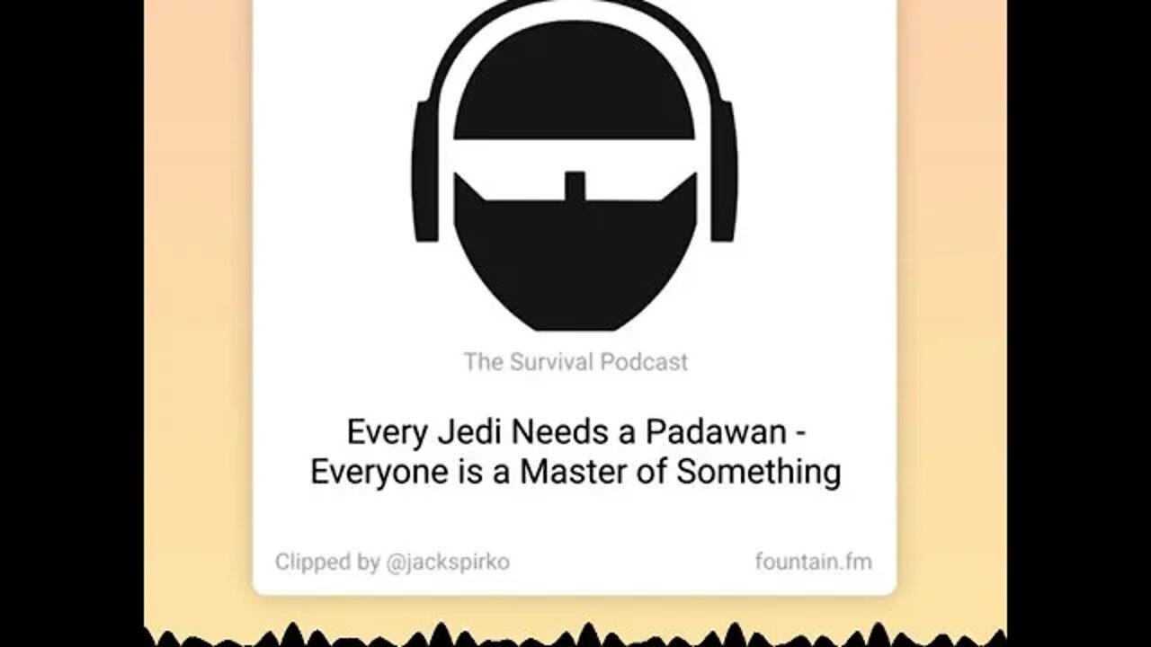 Every Jedi Needs a Padawan - The Art of Teaching