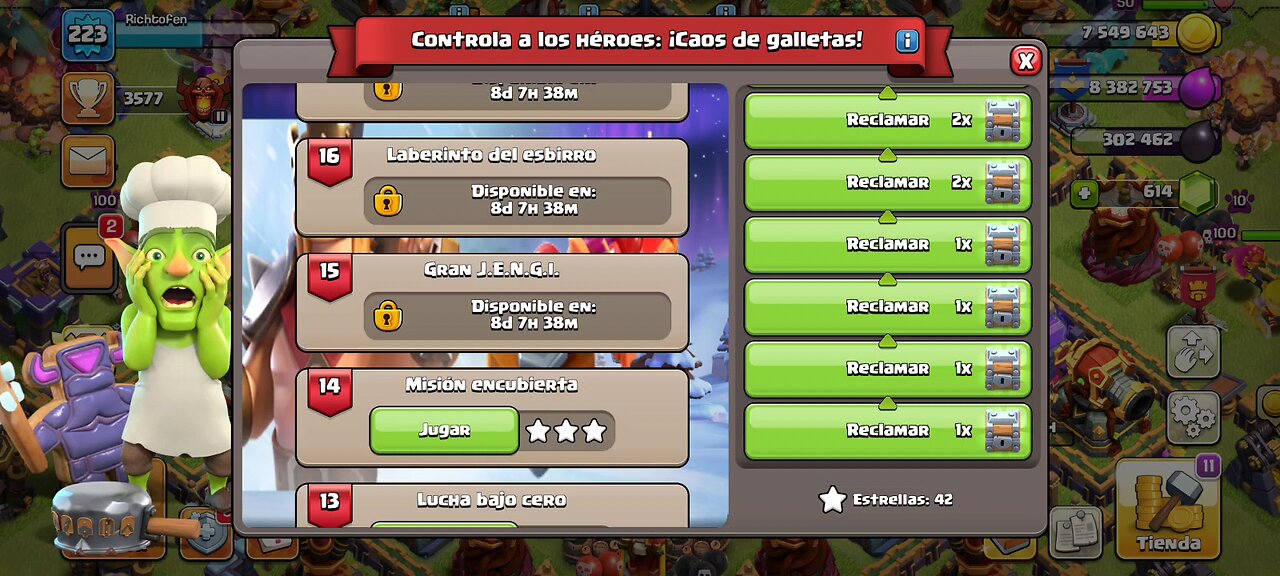 Apertura de Cofres en Clash Of Clans