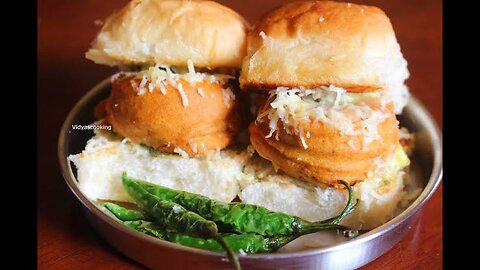 Mumbai Cheese Vada Pav Sandwich