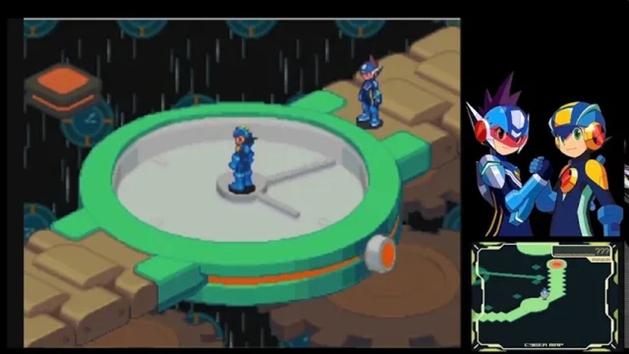 Megaman Battle Network Operate Shooting Star E15 Stop The Clock