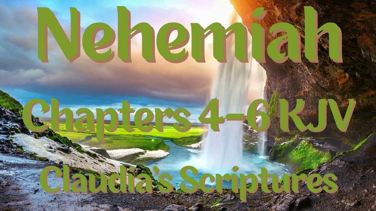 The Bible Series Bible Book Nehemiah Chapters 4-6 Audio