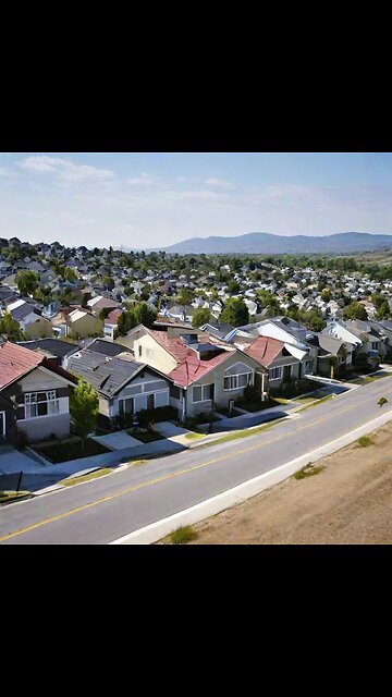 AI art: California neighborhood