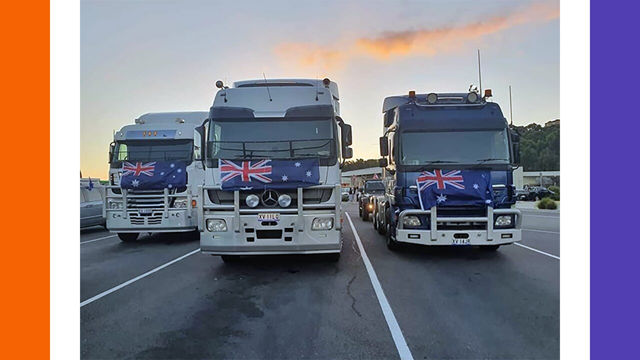 Truckers Freedom Convoys From Around The World 2022
