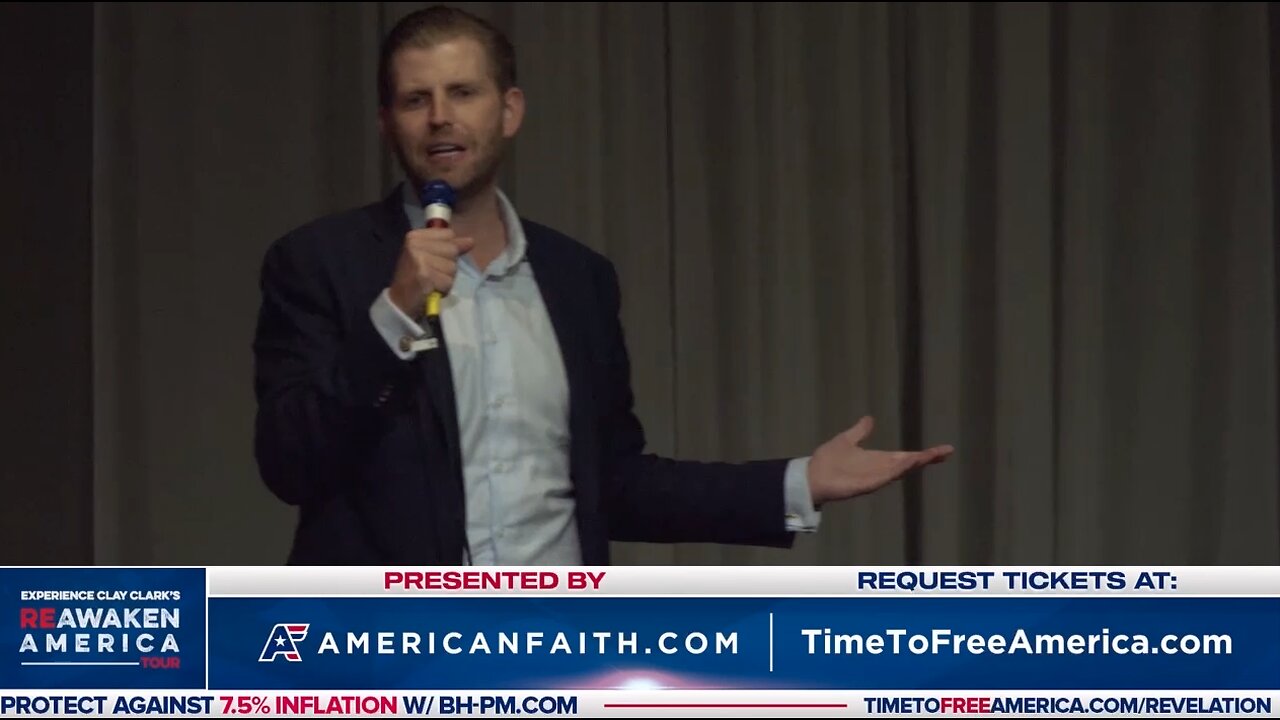 Eric Trump | "How Did Society Change"