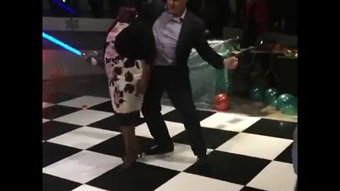 Boris Out Cringe Dancing At Party With Woman Wielding A Lightsaber