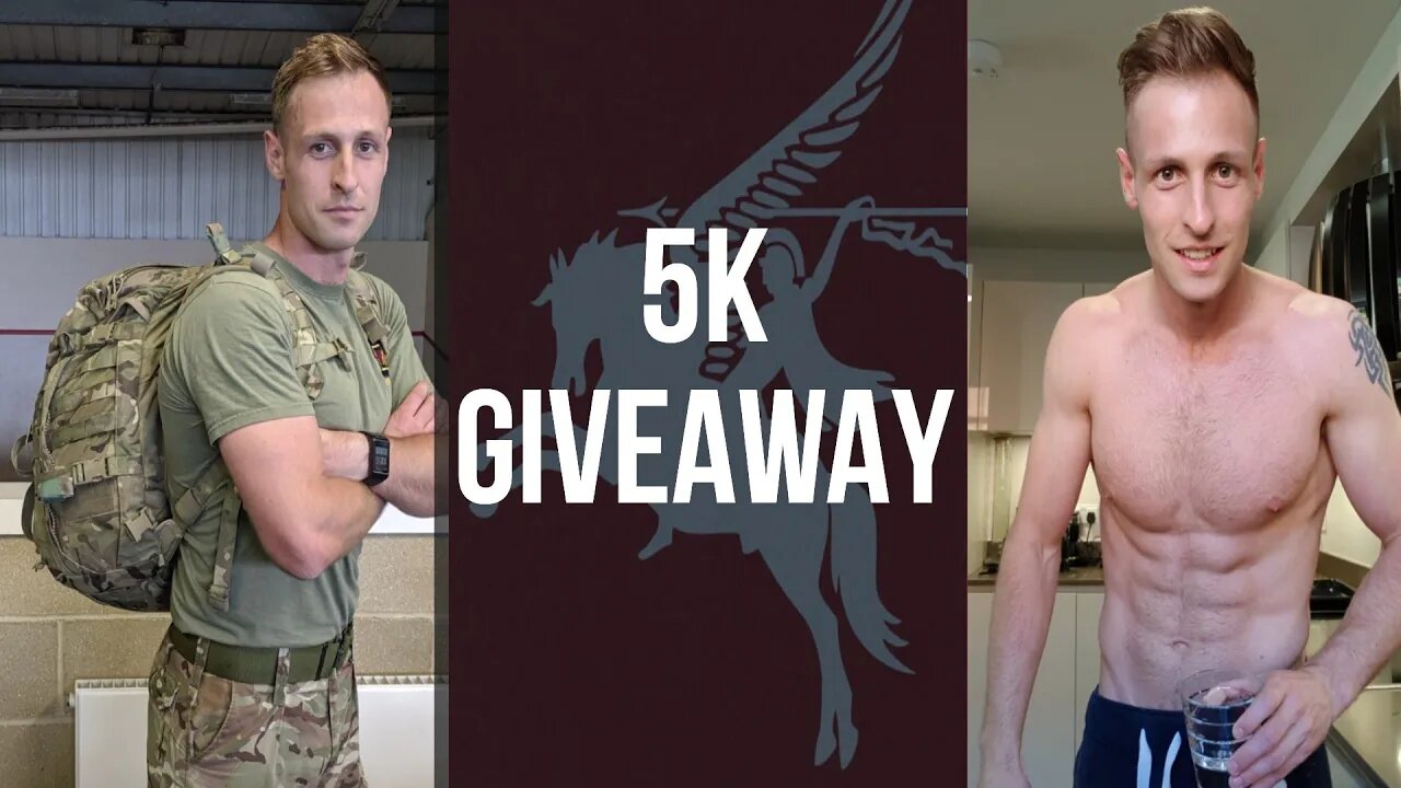 5k Giveaway | A Soldiers Life & Channel Update