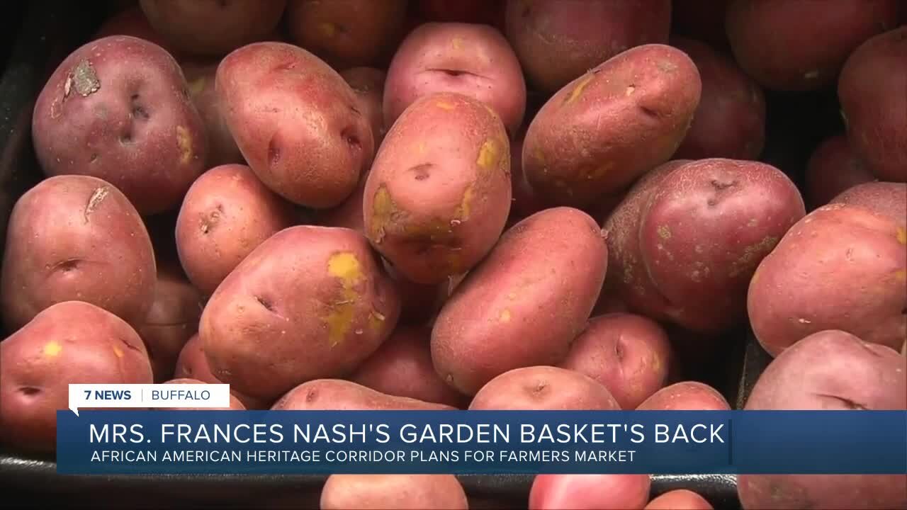 Planning for the return of Mrs. Nash's Garden Basket Farmers Market is underway