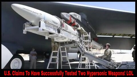 U.S. Claims To Have Successfully Tested Hypersonic Weapons!