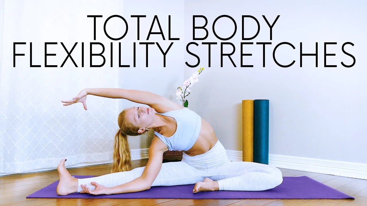 Total Body Flexibility Stretches, Daily Pilates & Ballet Stretching | How To