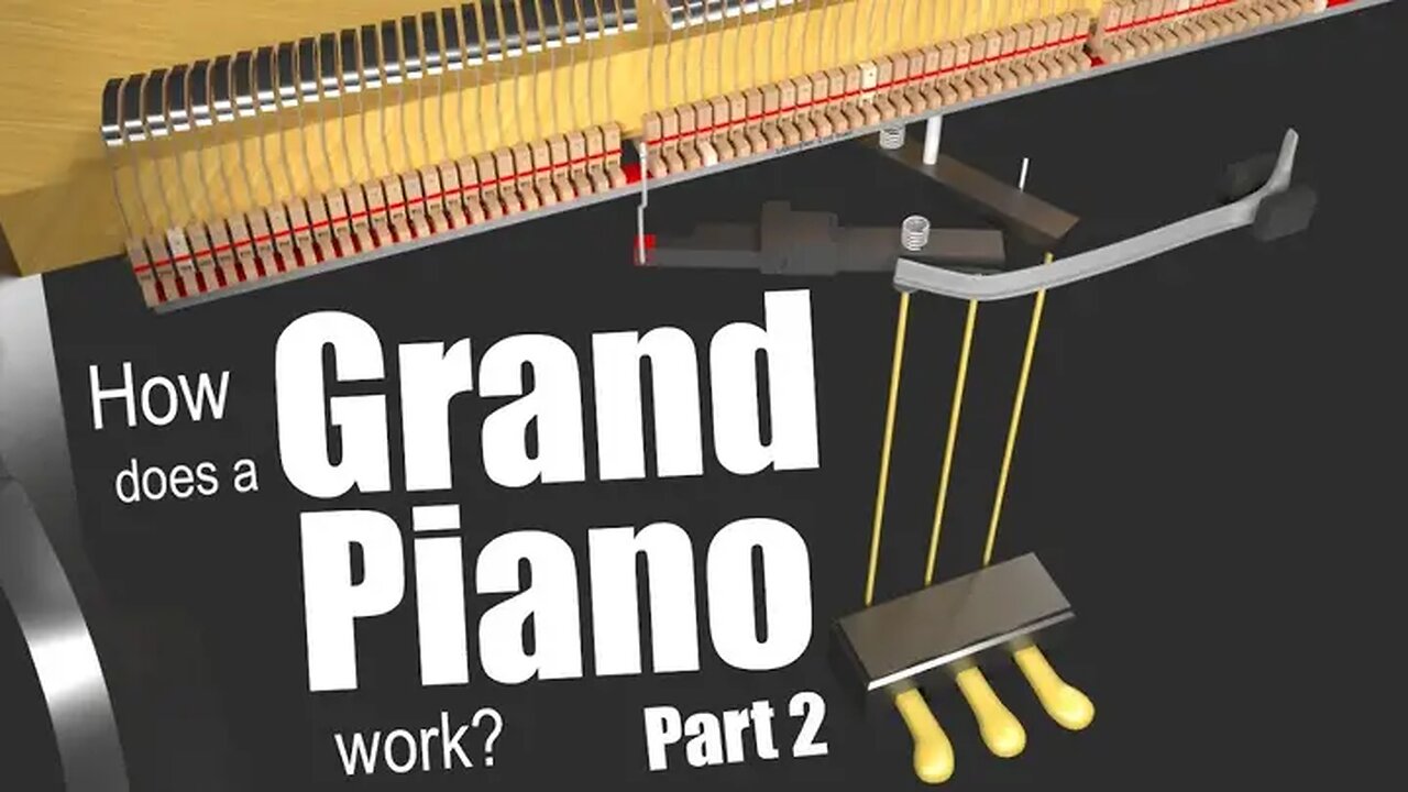 How does a Grand Piano works ? Part 2