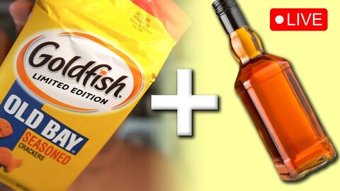 Pairing Bourbon With God's Perfect Fruit: Old Bay Goldfish Crackers