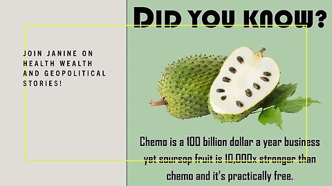 Have you heard of soursop for Cancer?