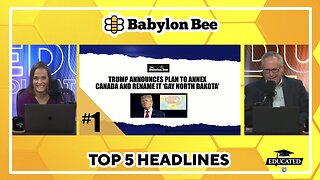 🐝Top 5 Babylon Bee Headlines