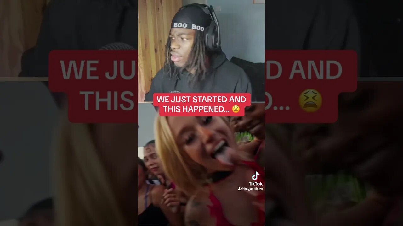 NAH CUZ WHAT IS THIS 😭 #streamerclips #streamer #red #musicvideo #reactionvideo