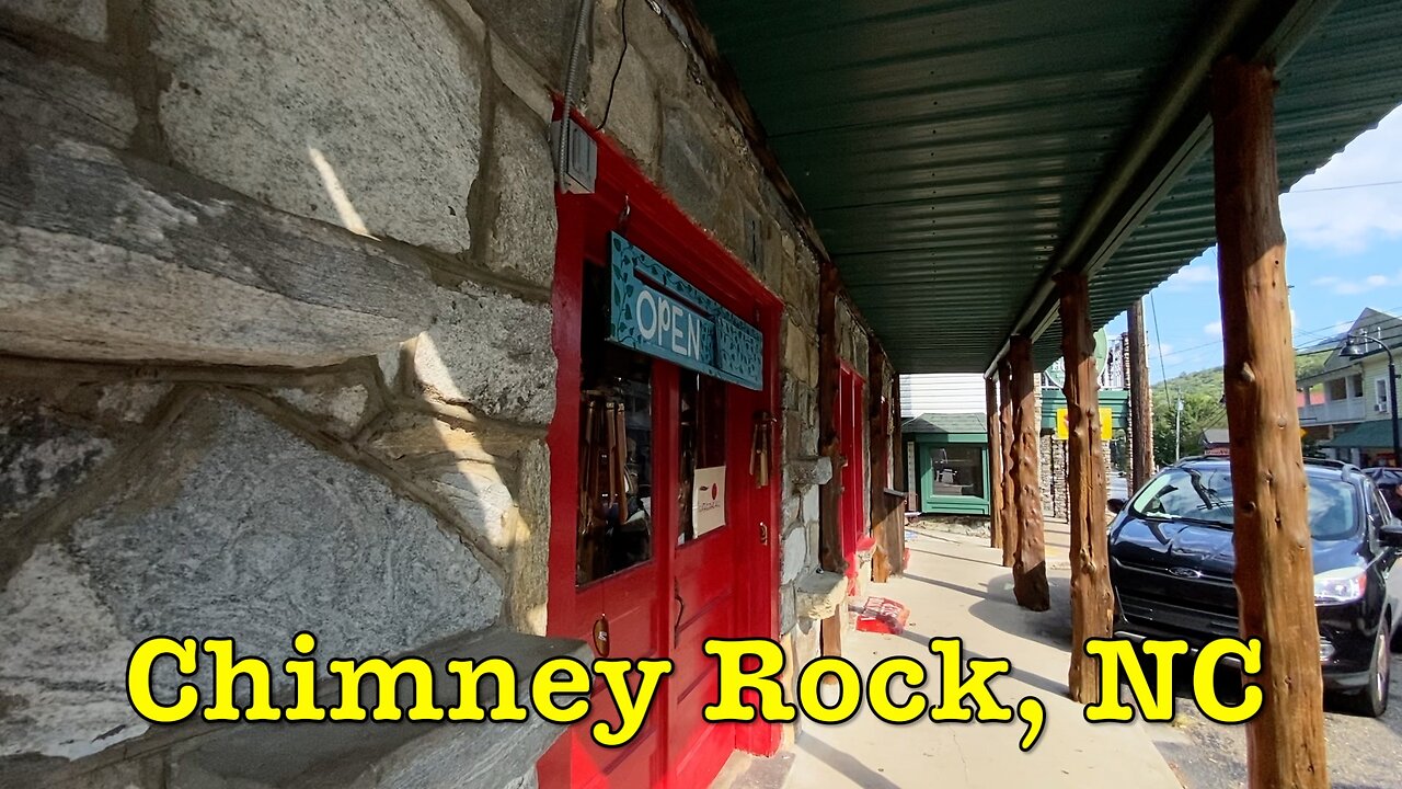 I'm visiting every town in NC - Chimney Rock, North Carolina