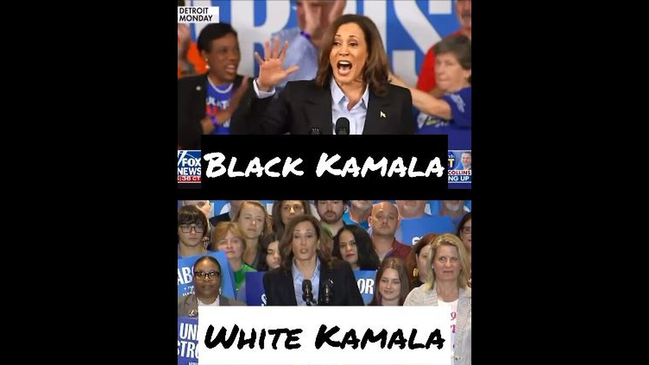 Kamala, Black, White, whatever you prefer (i can speak it)