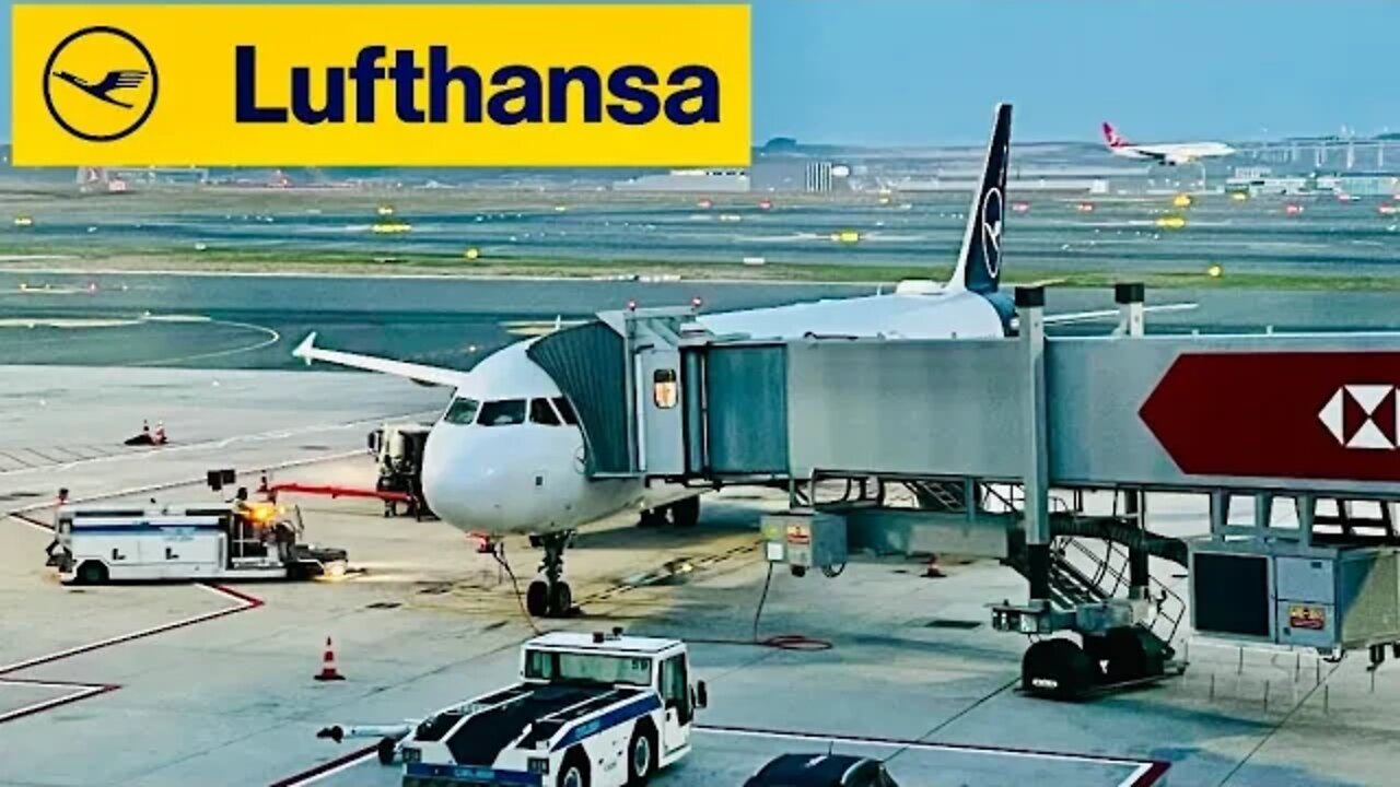 Trip Report: Lufthansa Airbus A321 Istanbul-Frankfurt (Economy Class) 4K