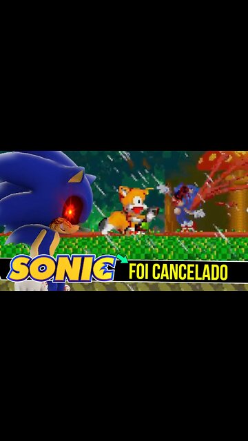 JOGO que CANCELOU o Sonic.exe | 2020.exe #shorts