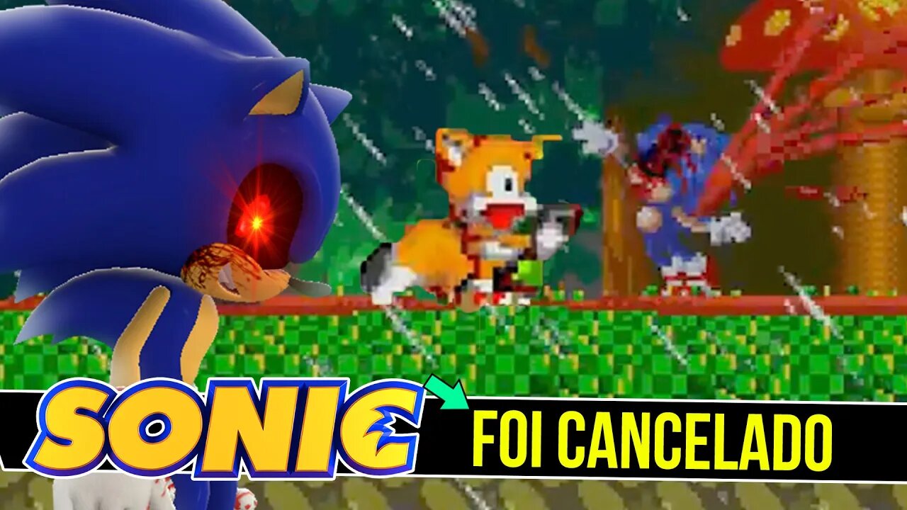JOGO que CANCELOU o Sonic.exe | 2020.exe #shorts