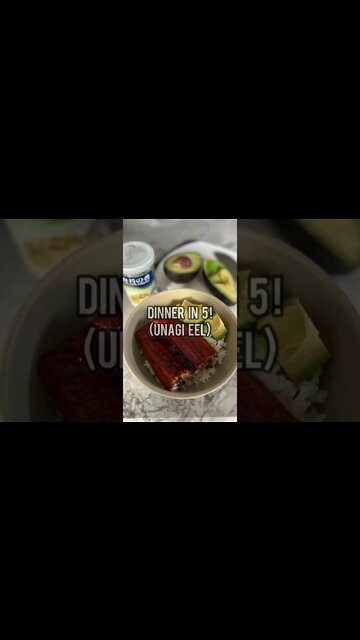 🍱 I’m Exhausted!! Dinner Will Be Ready in 5 Minutes!! (ft. Unagi Eel) | Rack of Lam #shorts