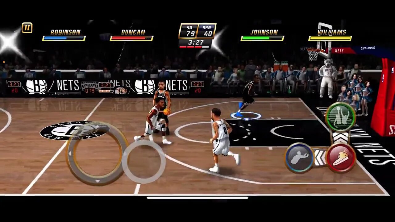 NBA JAM | Classic Campaign Robinson and Duncan both drop 60 on the Brooklyn Nets !!!