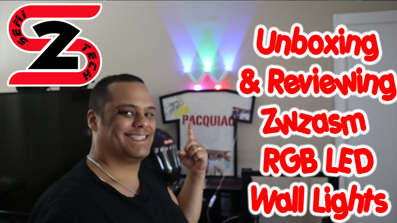 Unboxing & Reviewing Zwzasm RGB LED Wall Lights