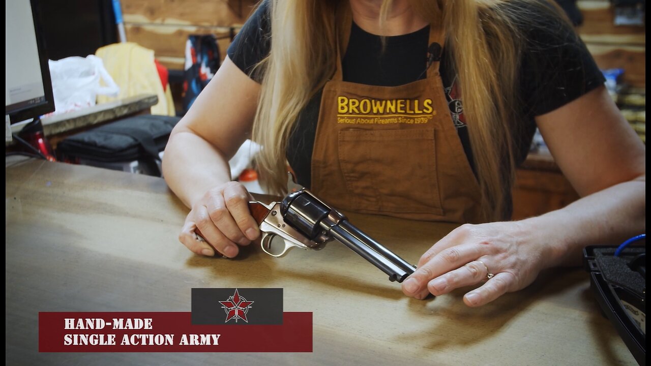 For the Love of Guns - Heather's Hand-Made Single Action Army