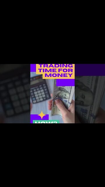 STOP TRADING TIME for Money! How? #Shorts