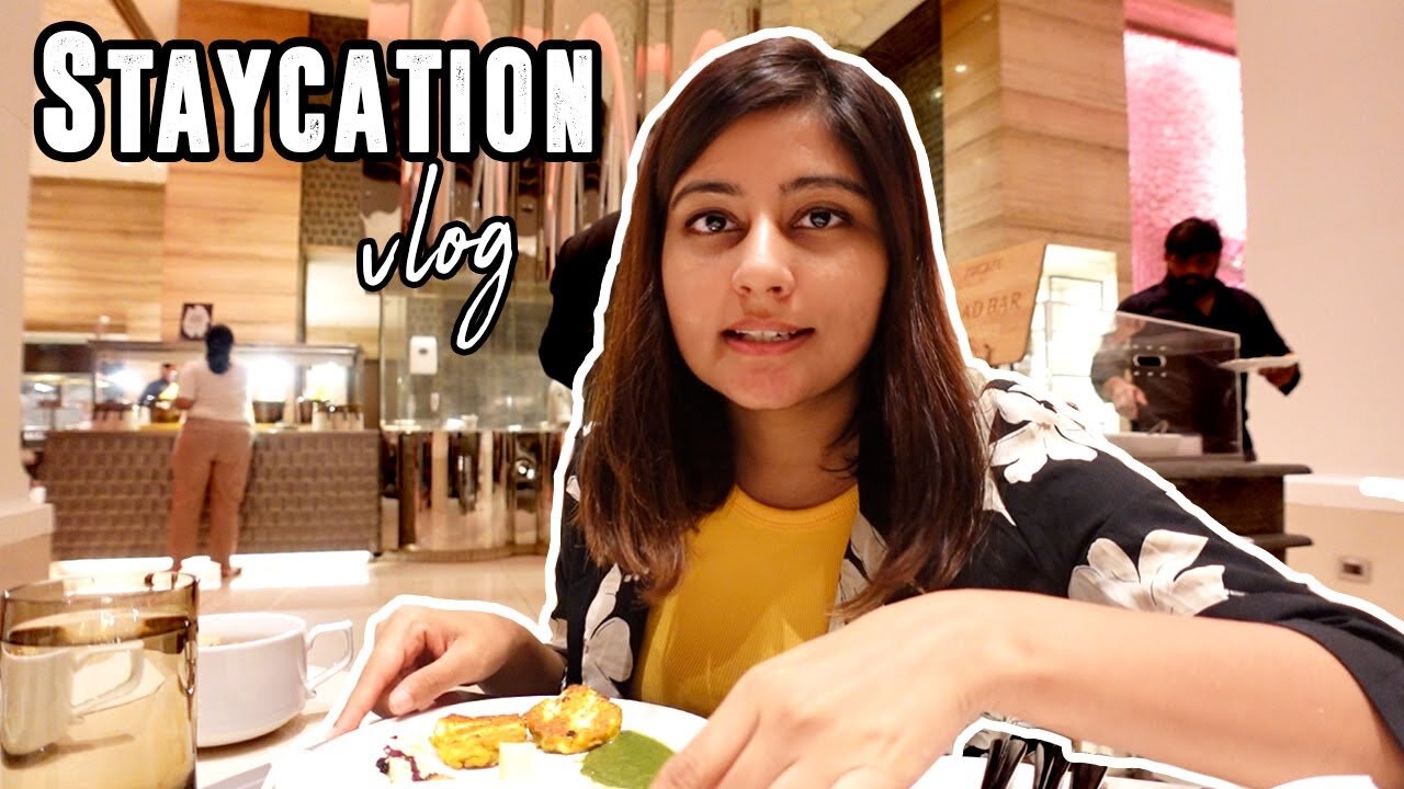 STAYCATION AT JW MARRIOTT SAHAR, MUMBAI: The One Where I Ate a LOT of Food! 😅🍴| Kritika GoelI