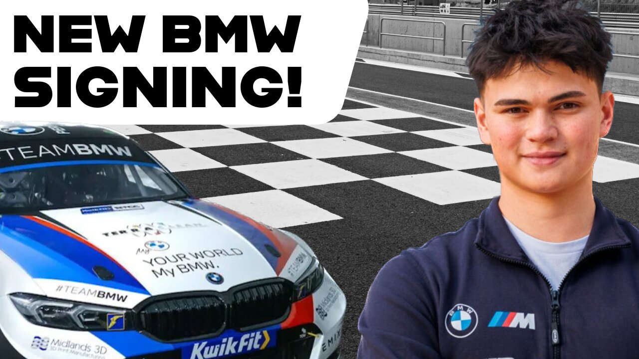 Daryl DeLeon signs with WSR BMW for the 2025 BTCC season!