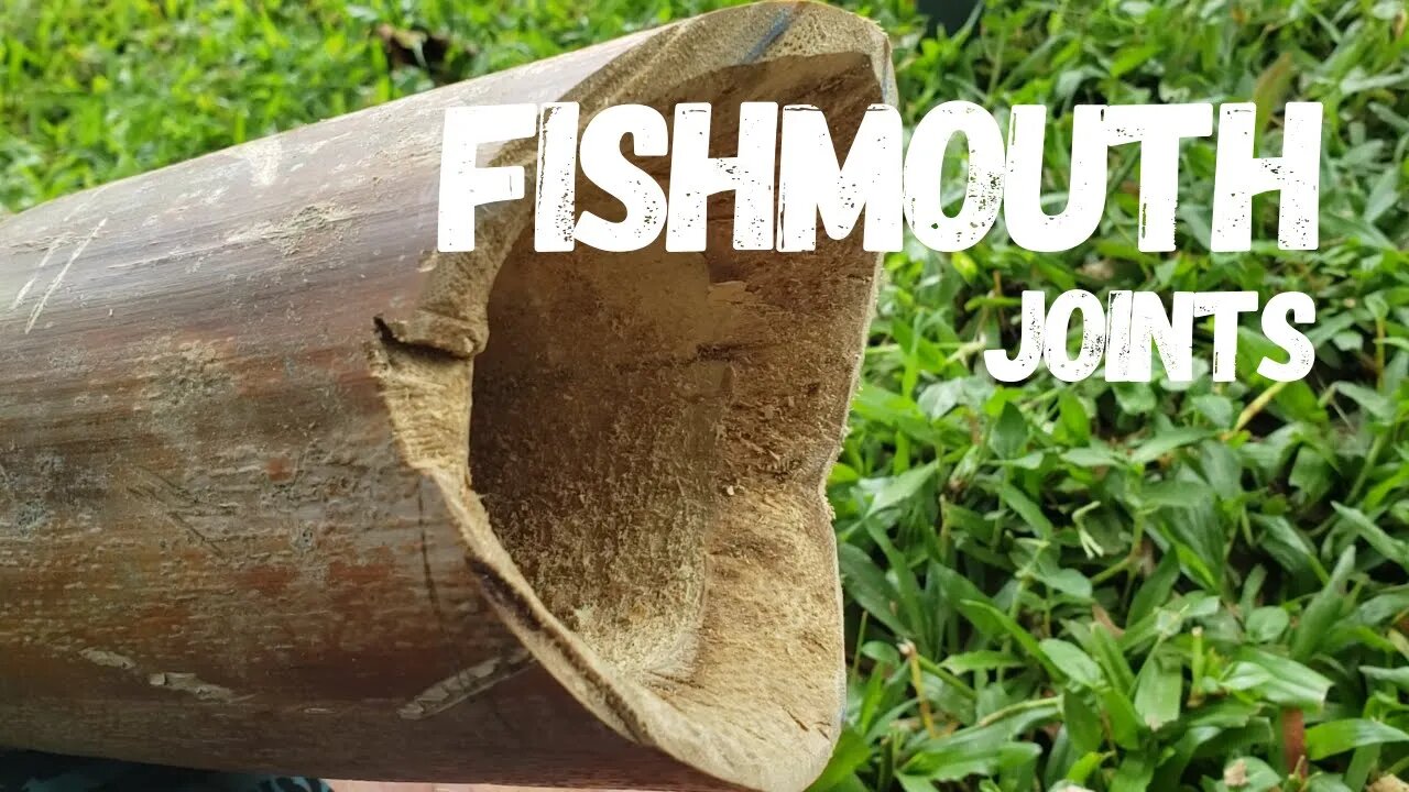 Bamboo Construction: Making Fishmouth Joints