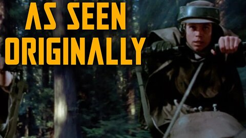 Original Star Wars Clips | Speeder Bike Chase | Pre Special Edition