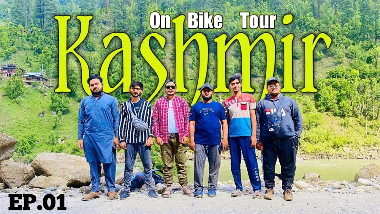 Kashmir On Bike Tour Moto Vlog With Tech Influencers EP01 | Pakistan Vlog No#1|