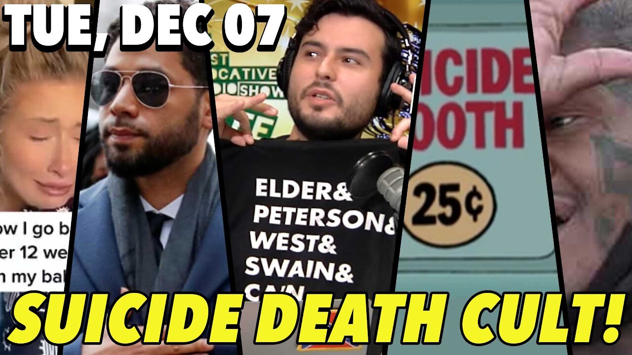 12/08/21 Wed: GUEST HOST: Nick; Welcome to the Death Cult!; Never Commit Suicide!