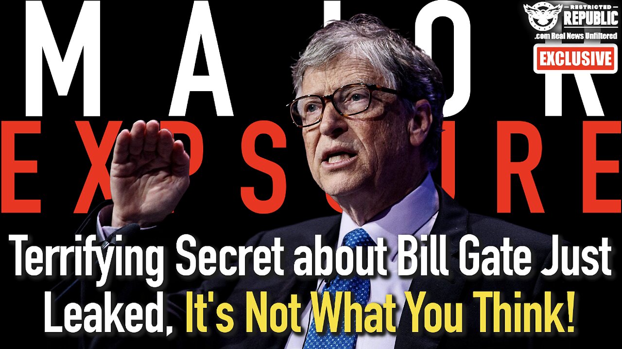 Terrifying Secret About Bill Gates Just Leaked Out and It's Not What You Think!