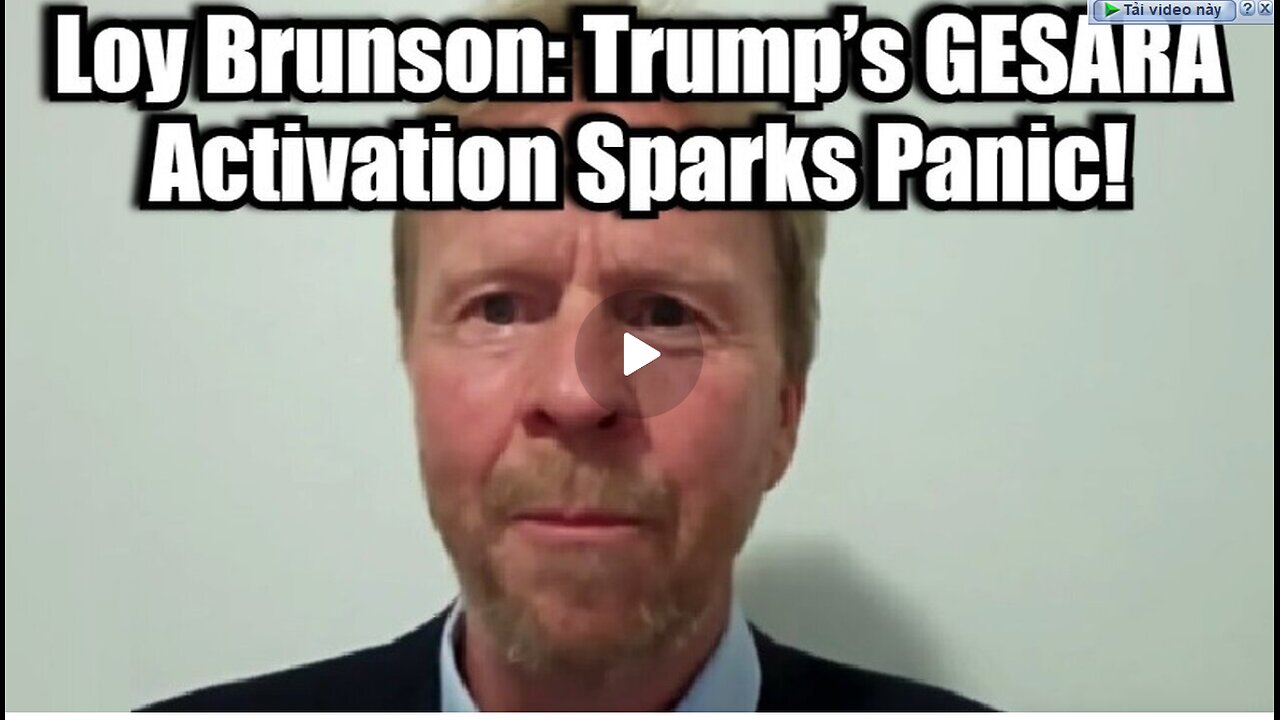 Loy Brunson- Trump’s GESARA Activation Sparks Panic!!! - Dec 4.