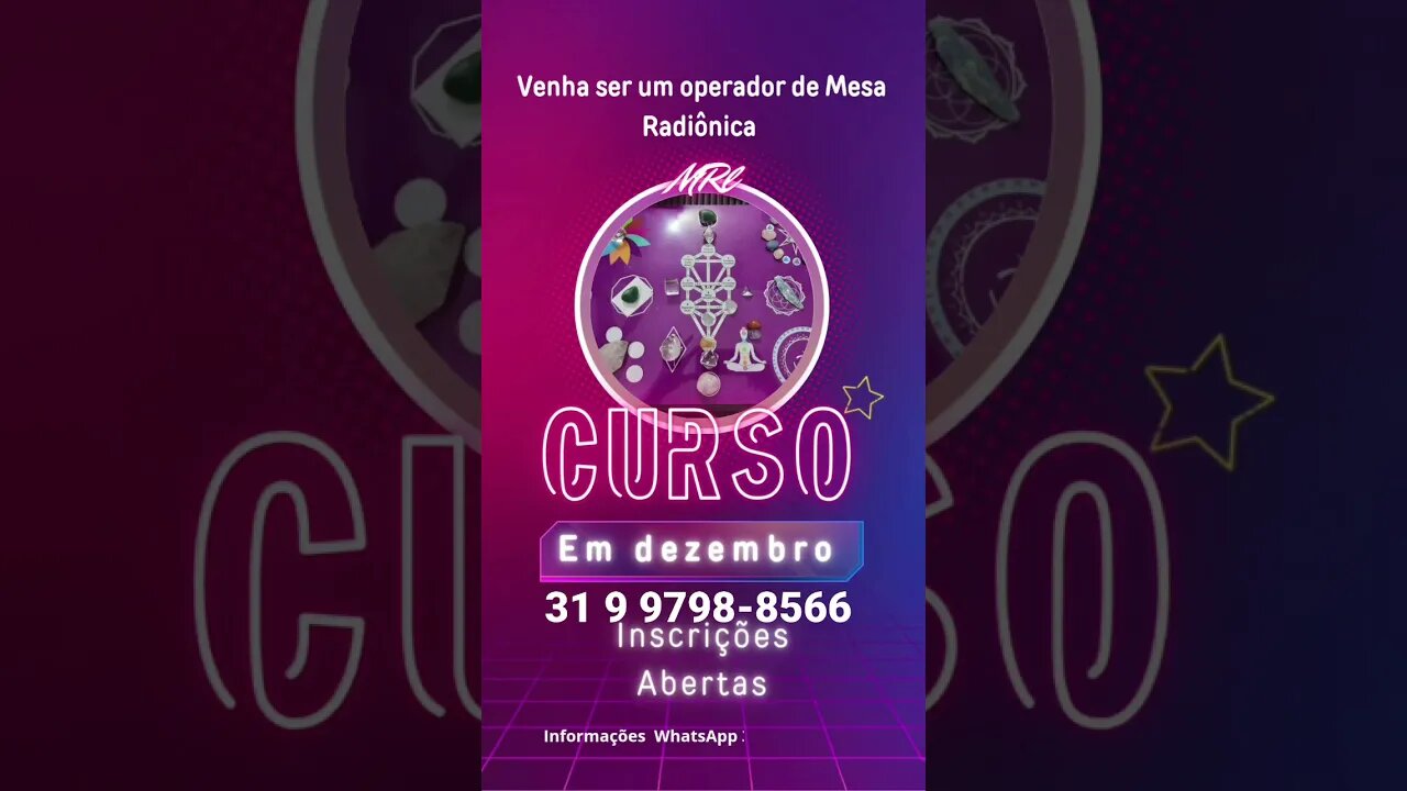 Venha ser um Operador de Mesa Radiônica inscrições abertas WhatsApp 31 99798-8566