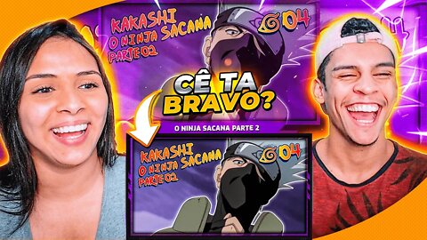 Malandragem Ninja - Episódio 4: O NINJA SACANA (PARTE 2) | Voice Makers | [React em Casal] 🔥